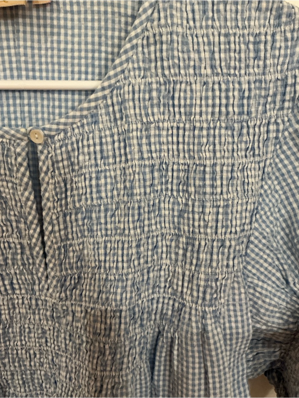 Rungolee Aletta Gingham Blouse Top sz XL - Picture 4 of 6